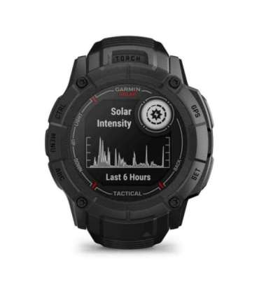 Garmin Instinct 2X Solar Tactical Edition 2.79 cm (1.1") MIP 50 mm Digital 176 x 176 pixels Touchscreen Black GPS