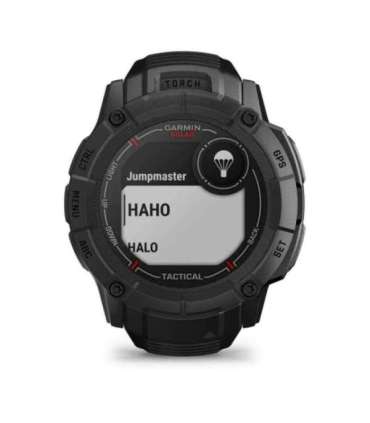 Garmin Instinct 2X Solar Tactical Edition 2.79 cm (1.1") MIP 50 mm Digital 176 x 176 pixels Touchscreen Black GPS