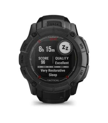 Garmin Instinct 2X Solar Tactical Edition 2.79 cm (1.1") MIP 50 mm Digital 176 x 176 pixels Touchscreen Black GPS