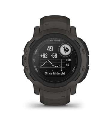 Garmin Instinct 2 2.29 cm (0.9") MIP 45 mm Digital 176 x 176 pixels Graphite GPS (satellite)