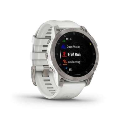 Garmin epix Gen 2 3.3 cm (1.3") AMOLED 45 mm Digital 416 x 416 pixels Touchscreen White Wi-Fi GPS (satellite)
