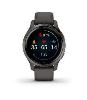 Garmin Venu 2S 2.79 cm (1.1") AMOLED 40 mm Digital 360 x 360 pixels Touchscreen Graphite Wi-Fi GPS (satellite)