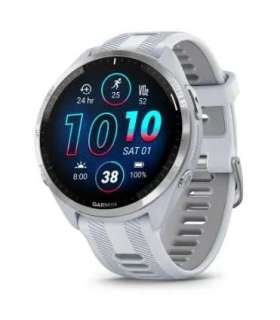 Garmin Forerunner 965 3.56 cm (1.4") AMOLED 47 mm Digital 454 x 454 pixels Touchscreen White Wi-Fi GPS (satellite)