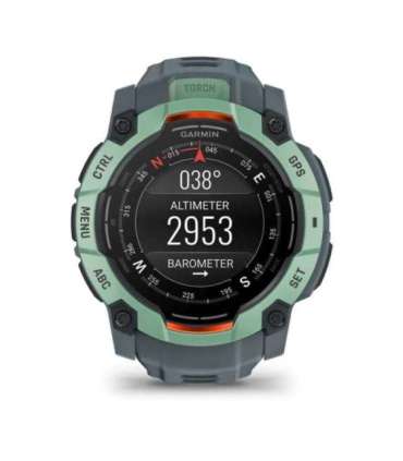 Garmin Instinct 3 AMOLED 3.3 cm (1.3") 50 mm Digital 416 x 416 pixels Touchscreen Green GPS (satellite)