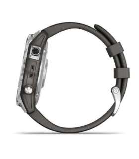 Garmin fenix 7 3.3 cm (1.3") MIP 47 mm Digital 260 x 260 pixels Touchscreen Silver Wi-Fi GPS (satellite)