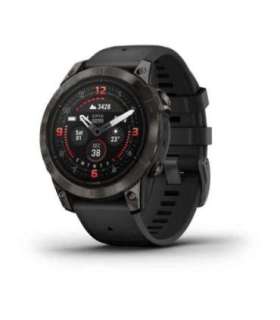 Garmin epix Pro (Gen 2) Sapphire Edition 3.3 cm (1.3") AMOLED 47 mm Digital 416 x 416 pixels Touchscreen Black Wi-Fi GPS