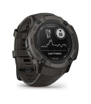 Garmin Instinct 2X Solar 2.79 cm (1.1") MIP 50 mm Digital 176 x 176 pixels Touchscreen Graphite GPS (satellite)