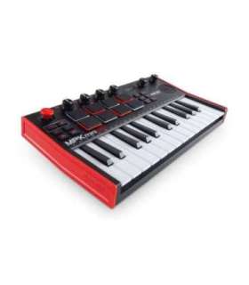 AKAI MPK Mini Play MK3 Control keyboard Pad controller MIDI USB Black, Red