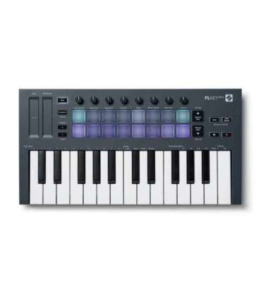 Novation FLKEY Mini - MIDI keyboard dedicated to FL Studio software, 25 keys.