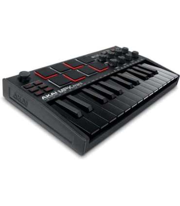 AKAI MPK Mini MK3 Control keyboard Pad controller MIDI USB Black