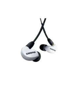 Shure AONIC 215 - in-ear headphones with single transducer and 3.5mm cable (white)