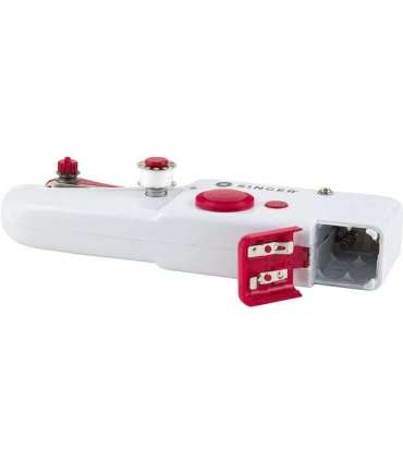 SINGER Stitch Sew Quick Mini mechanical sewing machine AA Battery White
