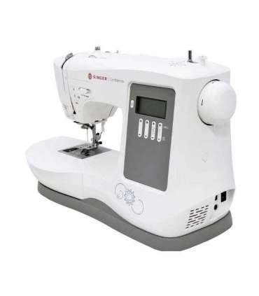 Singer 7640 sewing machine, electric current, white