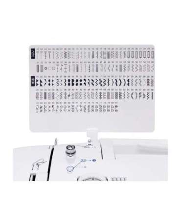 Singer 7640 sewing machine, electric current, white