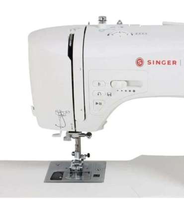 Singer 7640 sewing machine, electric current, white