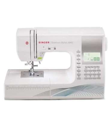 Singer 9960 Quantum Stylist sewing machine, white