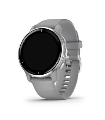 Garmin Venu 2 Plus GPS 3.3 cm (1.3") AMOLED 43 mm Digital 416 x 416 pixels Touchscreen Grey, Silver Wi-Fi GPS