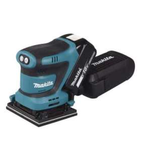 Makita DBO480Z portable sander Random orbital sander 14000 OPM Black, Blue 210 W