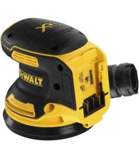 DeWALT DCW210NT-XJ portable sander Random orbital sander 12000 RPM Black, Yellow