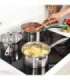 Salter BW06734EU7 Timeless Collection 3-Piece Pan Set
