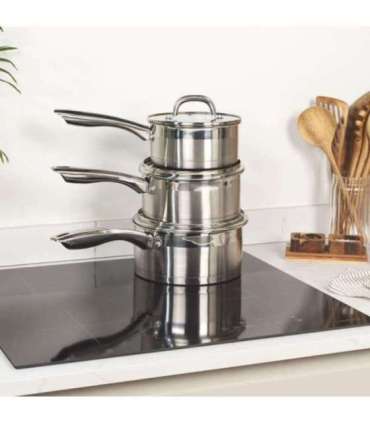 Salter BW06734EU7 Timeless Collection 3-Piece Pan Set