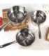 Salter BW06734EU7 Timeless Collection 3-Piece Pan Set