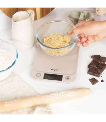 Salter 1067 TFXEU12 Digital Kitchen Scale – Cream