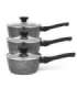 Salter BW05751S2EU7 Megastone 3-Piece Saucepan Set