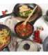 Salter BW05751S2EU7 Megastone 3-Piece Saucepan Set