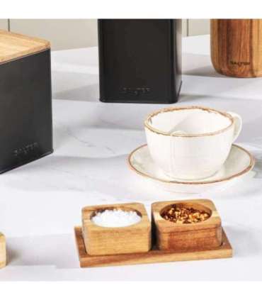 Salter BW127821EU7 Toronto Salt & Pepper Pinch Pots