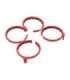 Sunnylife propeller guards for DJI Flip (red)