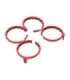 Sunnylife propeller guards for DJI Flip (red)
