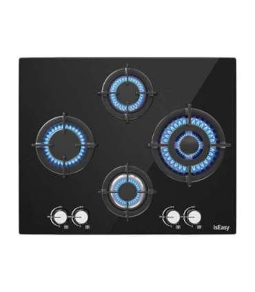 IsEasy MGBG-604B glass gas cooktop