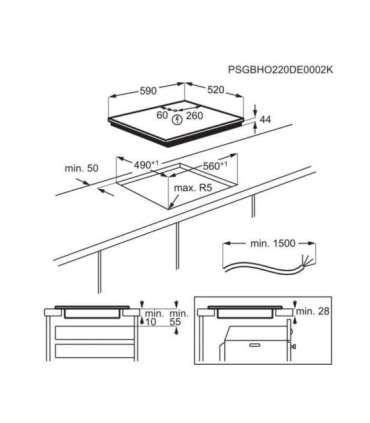 Hob ELECTROLUX KIV63443CT