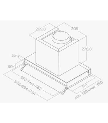 Hood ELICA BOXIN ADVANCE @ IX/A/60