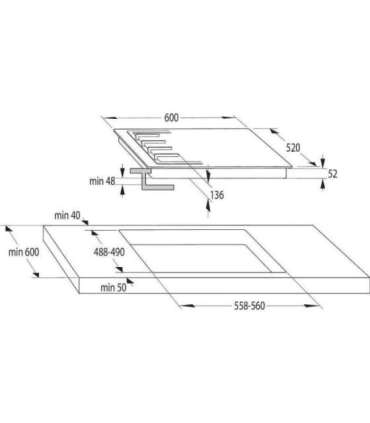 Hob GORENJE GTW642SYB