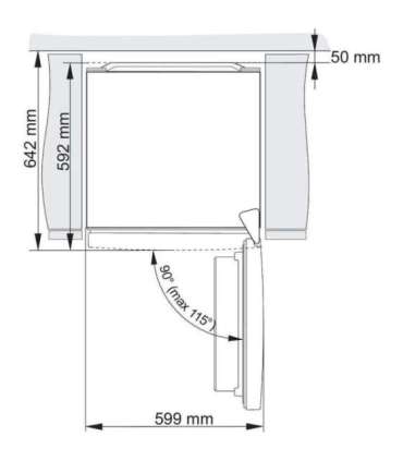 Fridge GORENJE NRK6202AW4