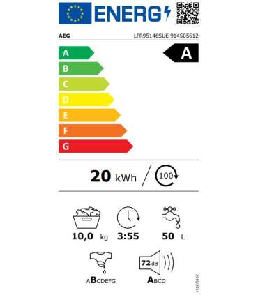 Washing machine AEG LFR95146SUE