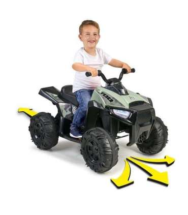 FEBER Quad elektrisõiduk 12V Boxer kamuflaaž