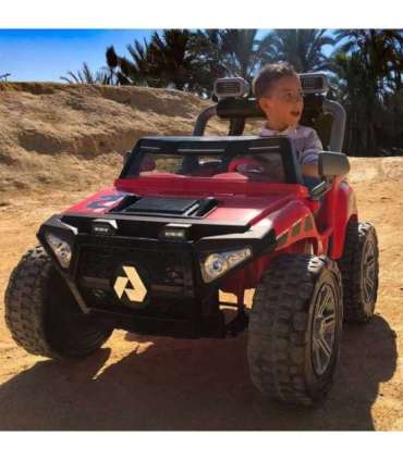 INJUSA 24V akutoitega Monster kaheistmeline LED-auto