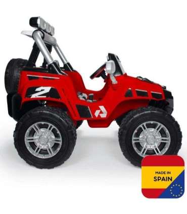 INJUSA 24V akutoitega Monster kaheistmeline LED-auto