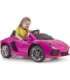 FEBER Lamborghini Aventador roosa elektriauto 6V 3+
