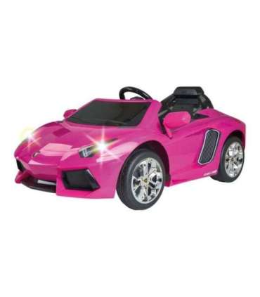 FEBER Lamborghini Aventador roosa elektriauto 6V 3+