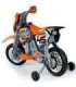 FEBER oranž motokrossi mootorratas 6V akuga lastele