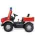 Rolly Toys Mercedes-Benz Unimog pedaalauto tuletõrje + vilkur