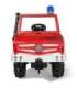 Rolly Toys Mercedes-Benz Unimog pedaalauto tuletõrje + vilkur