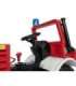 Rolly Toys Mercedes-Benz Unimog pedaalauto tuletõrje + vilkur