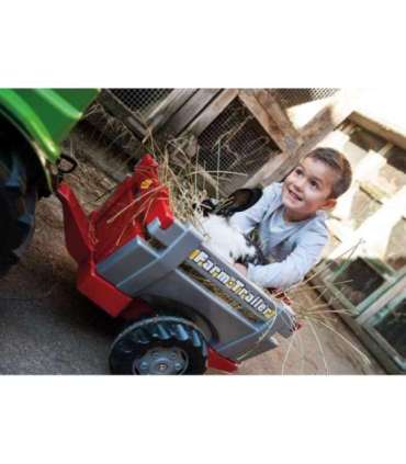 Rolly Toys rollyTrailer traktorihaagis avatavate külgedega