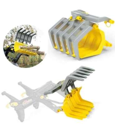 Rolly Toys traktori kopp ja puidu laadimise haaraja