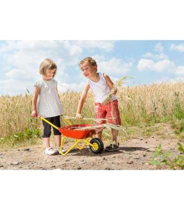 Rolly Toys punane metallist käru lastele